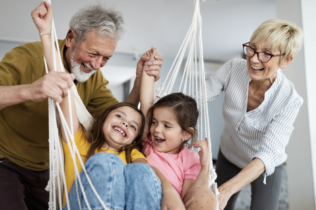 Happy Elderly couple